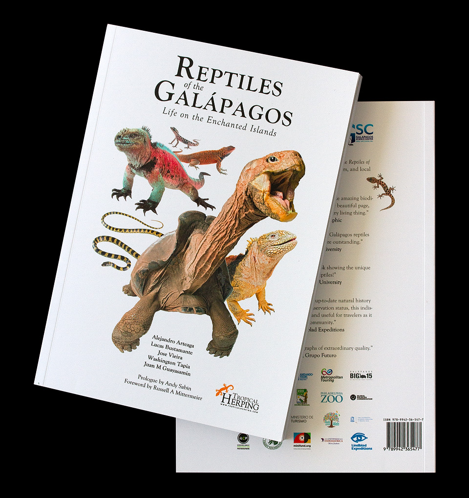 Reptiles of Galápagos book